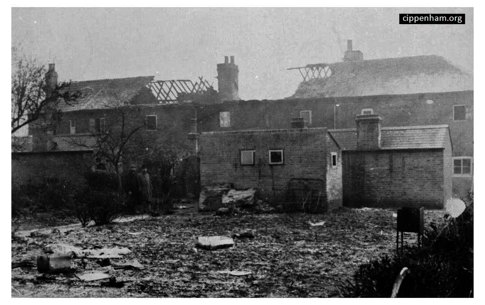 Disastrous Fire at Cippenham Green, 1908