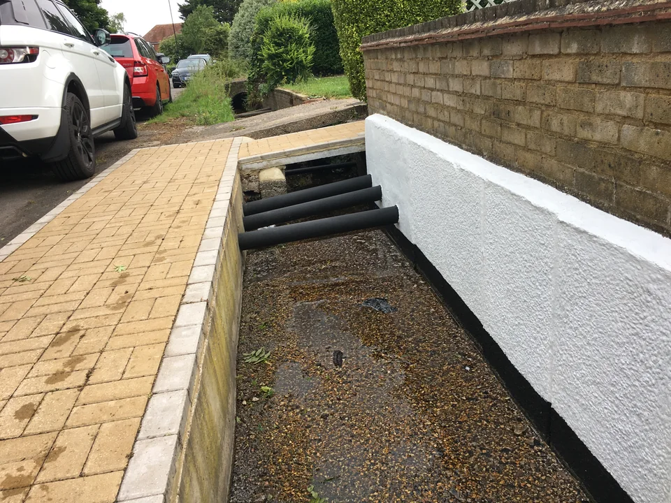 Unfortunate News - Village stream dries up.